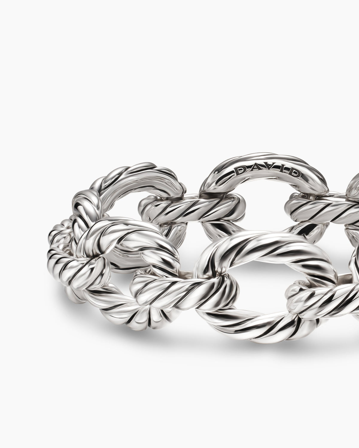David Yurman Sculpted Cable Oval Link Bracelet David Yurman Women’s