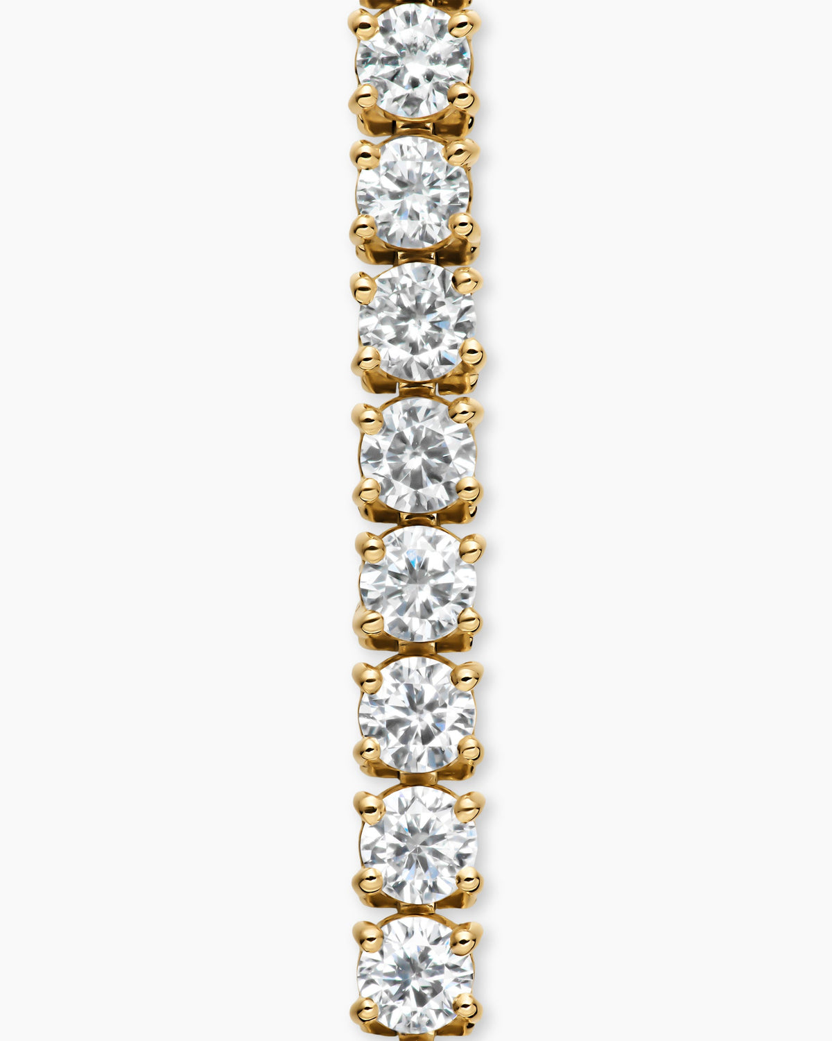 David Yurman Mini Tennis Bracelet in 18K Yellow Gold with Diamonds, 2mm David Yurman Women’s