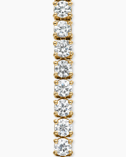 David Yurman Mini Tennis Bracelet in 18K Yellow Gold with Diamonds, 2mm David Yurman Women’s