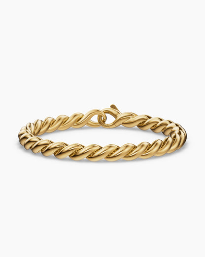 David Yurman Sculpted Cable Chain Bracelet in 18K Yellow Gold, 5.7mm David Yurman Women’s