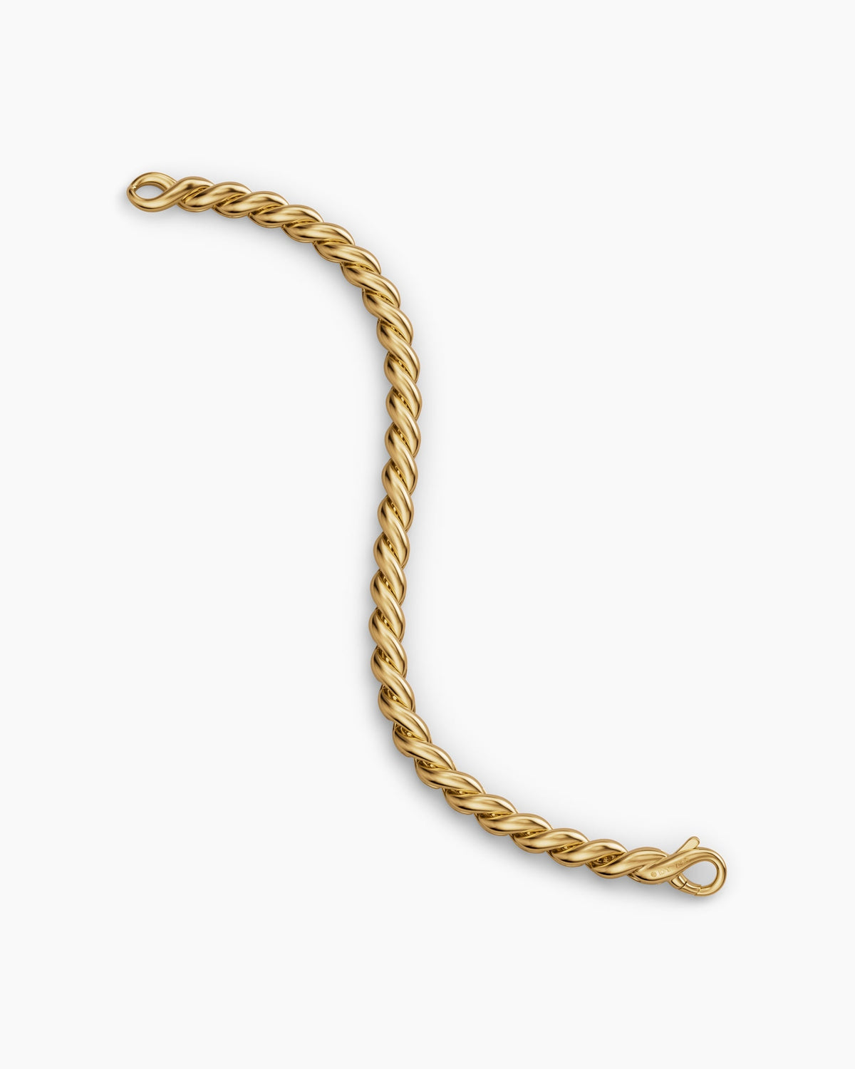 David Yurman Sculpted Cable Chain Bracelet in 18K Yellow Gold, 5.7mm David Yurman Women’s