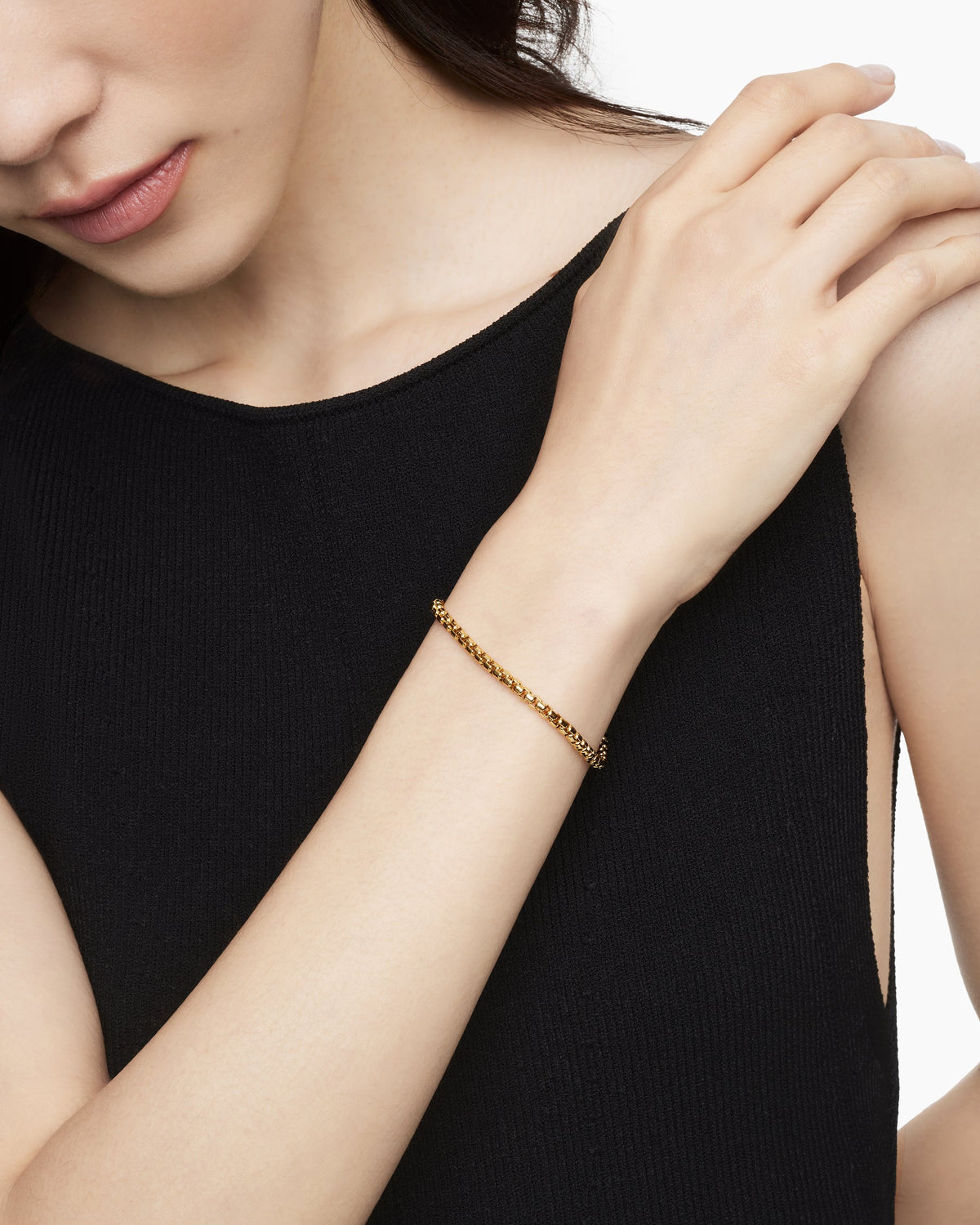 David Yurman DY Bel Aire Box Chain Bracelet David Yurman Women’s