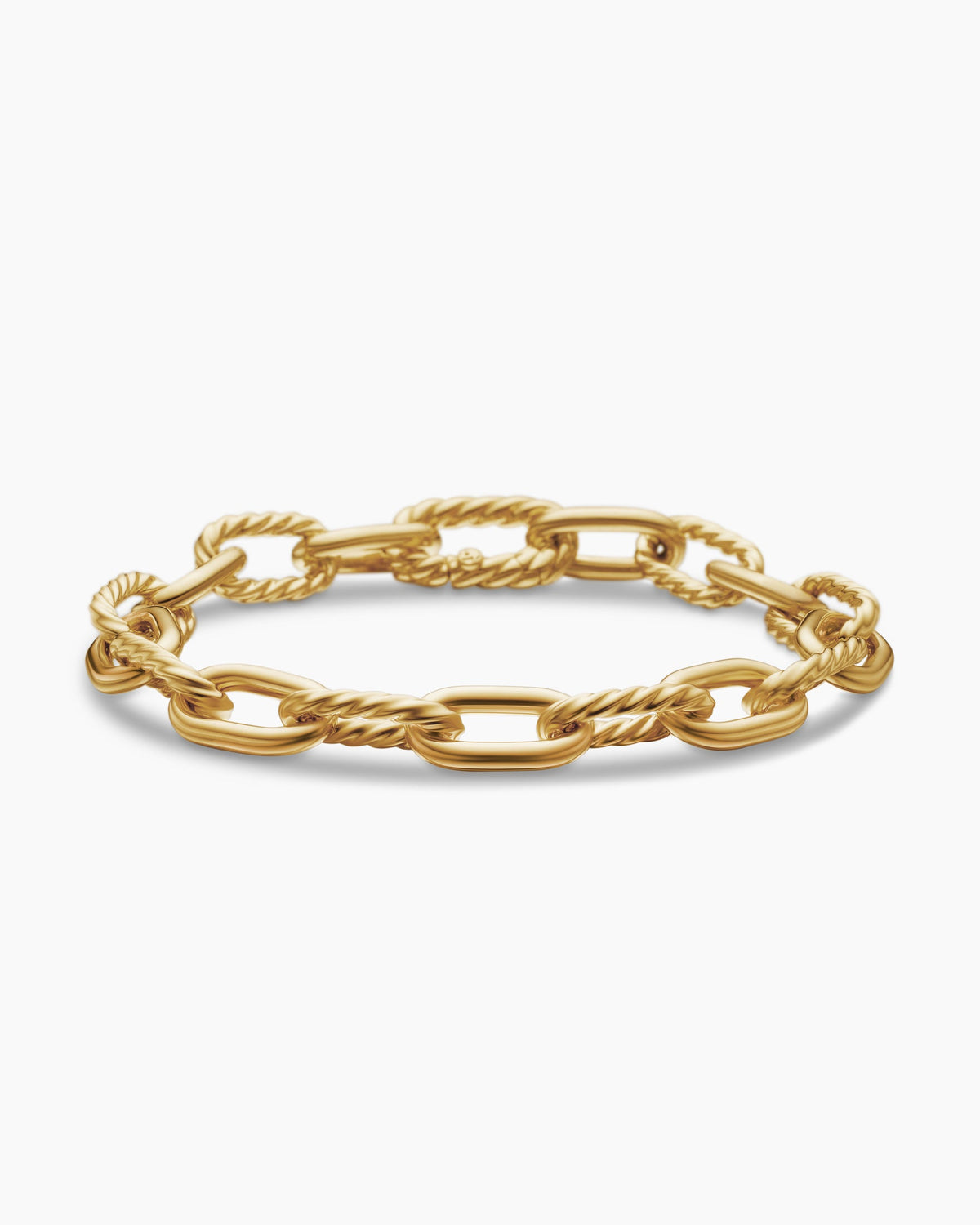 David Yurman DY Madison Chain Bracelet in 18K Yellow Gold, 8.5mm David Yurman Women’s