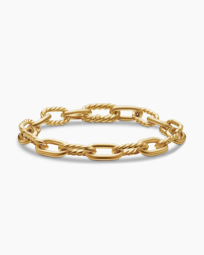 David Yurman DY Madison Chain Bracelet in 18K Yellow Gold, 8.5mm David Yurman Women’s