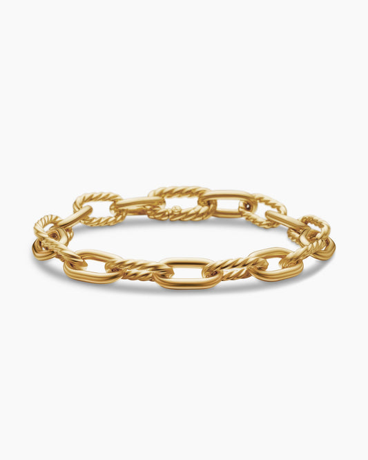 David Yurman DY Madison Chain Bracelet in 18K Yellow Gold, 8.5mm David Yurman Women’s