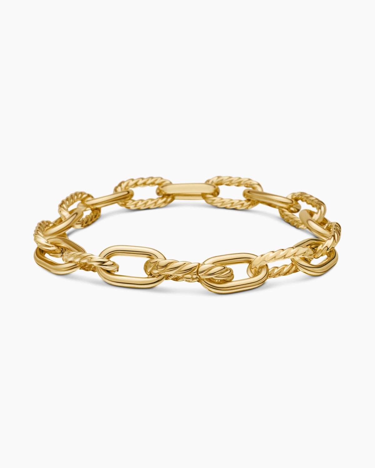 David Yurman DY Madison Chain Bracelet in 18K Yellow Gold, 8.5mm David Yurman Women’s