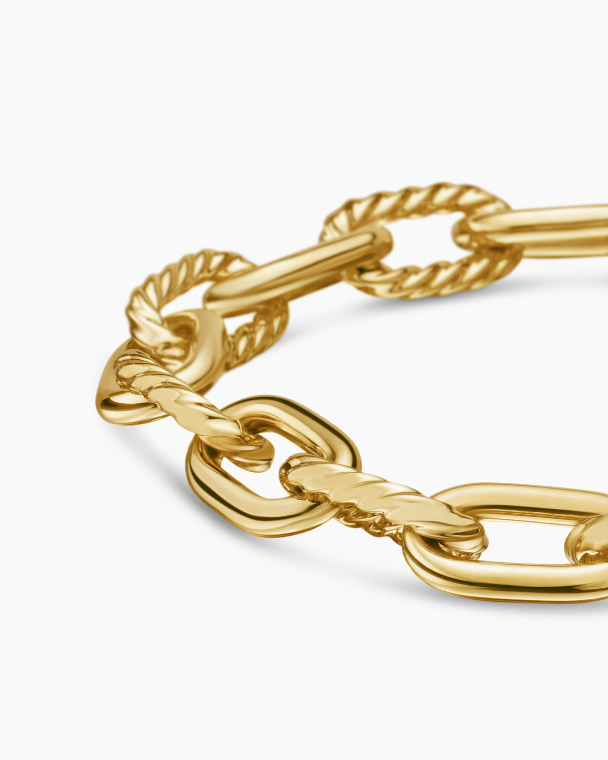 David Yurman DY Madison Chain Bracelet in 18K Yellow Gold, 8.5mm David Yurman Women’s