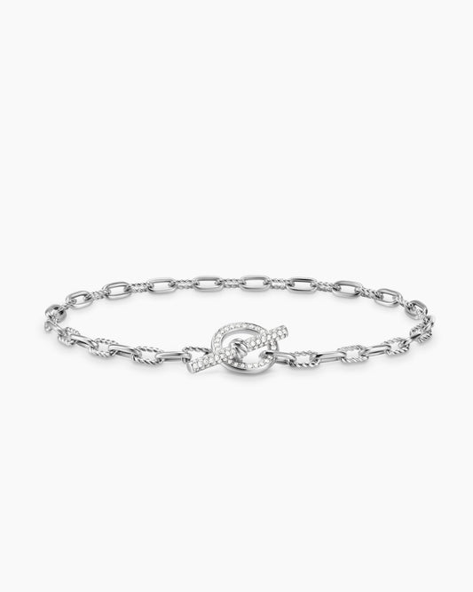David Yurman DY Madison Pavé Toggle Chain Bracelet David Yurman Women’s