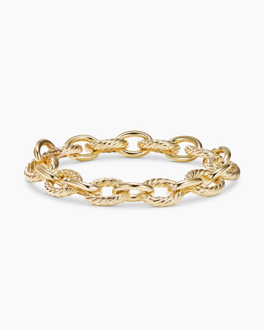 David Yurman Oval Link Chain Bracelet in 18K Yellow Gold, 12mm David Yurman Women’s