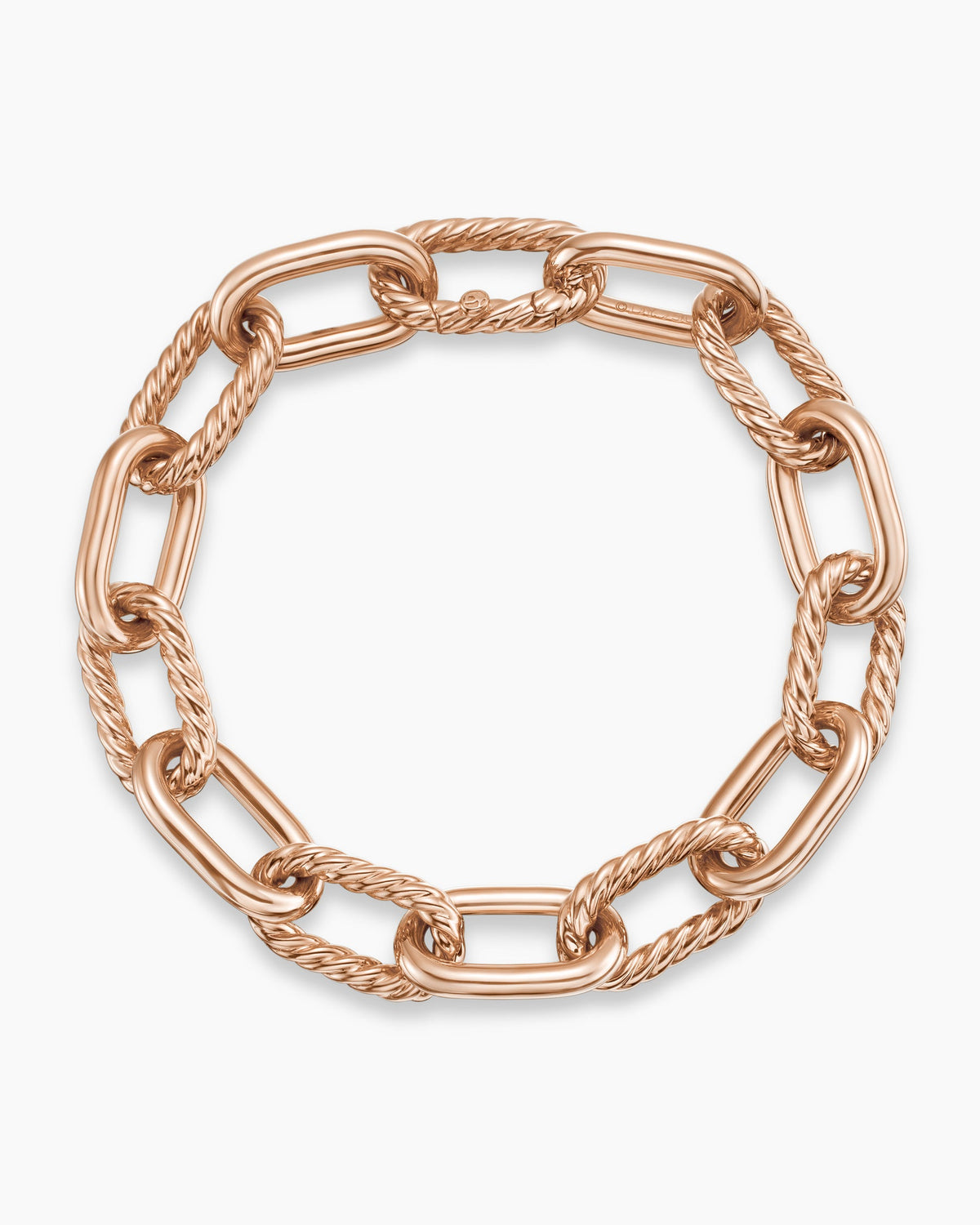 David Yurman DY Madison Chain Bracelet in 18K Rose Gold, 11mm David Yurman Women’s