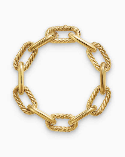 David Yurman DY Madison Chain Bracelet in 18K Yellow Gold, 13.5mm David Yurman Women’s