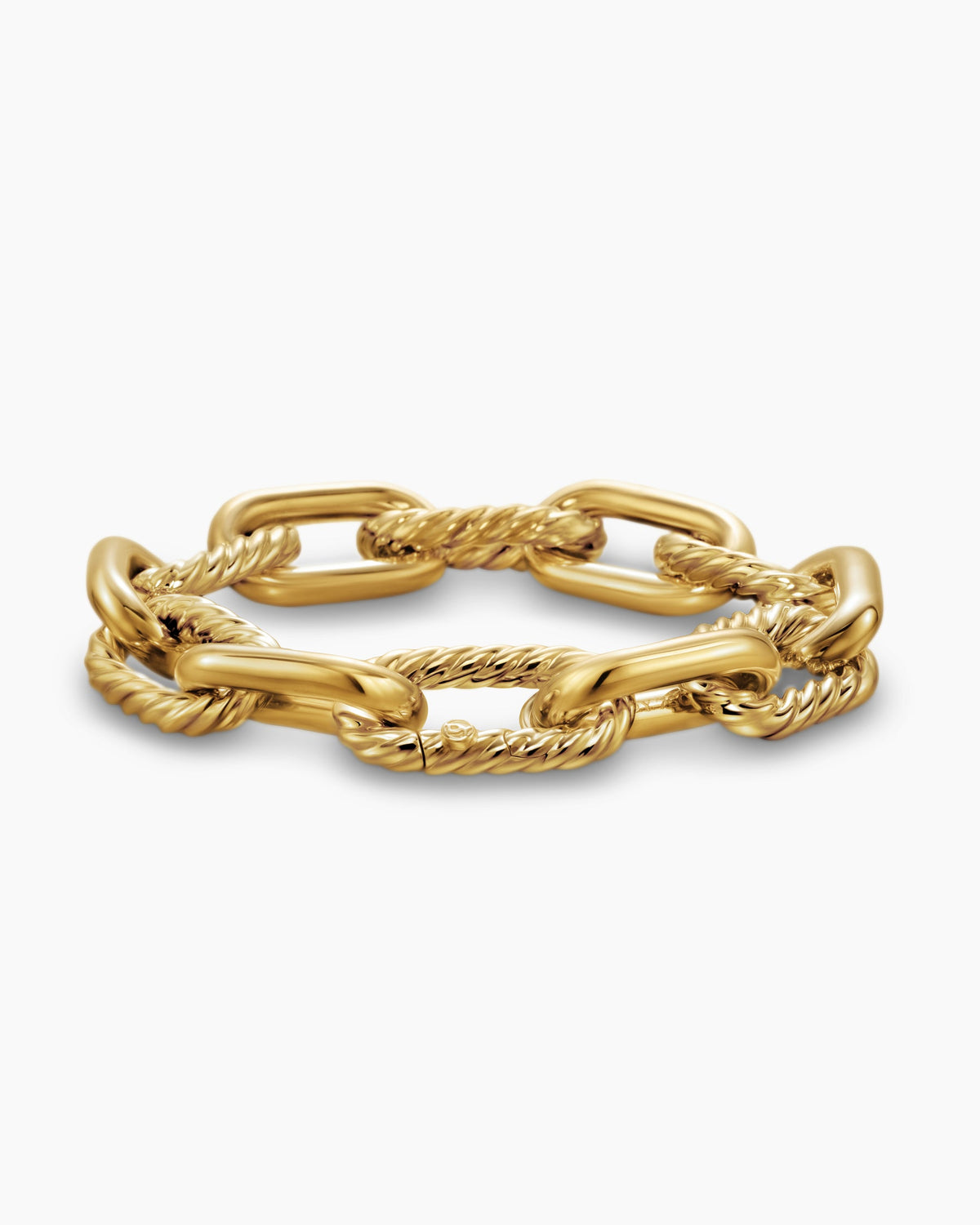 David Yurman DY Madison Chain Bracelet in 18K Yellow Gold, 13.5mm David Yurman Women’s