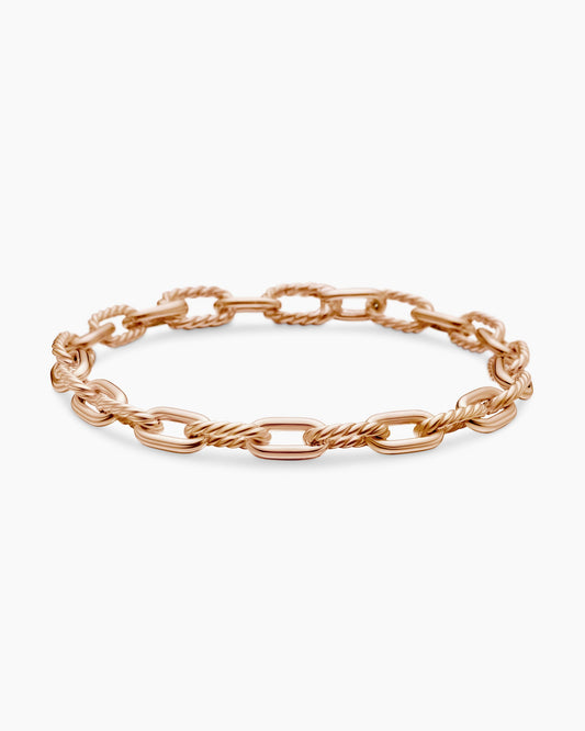 David Yurman DY Madison® Chain Bracelet in 18K Rose Gold, 6mm David Yurman Women’s