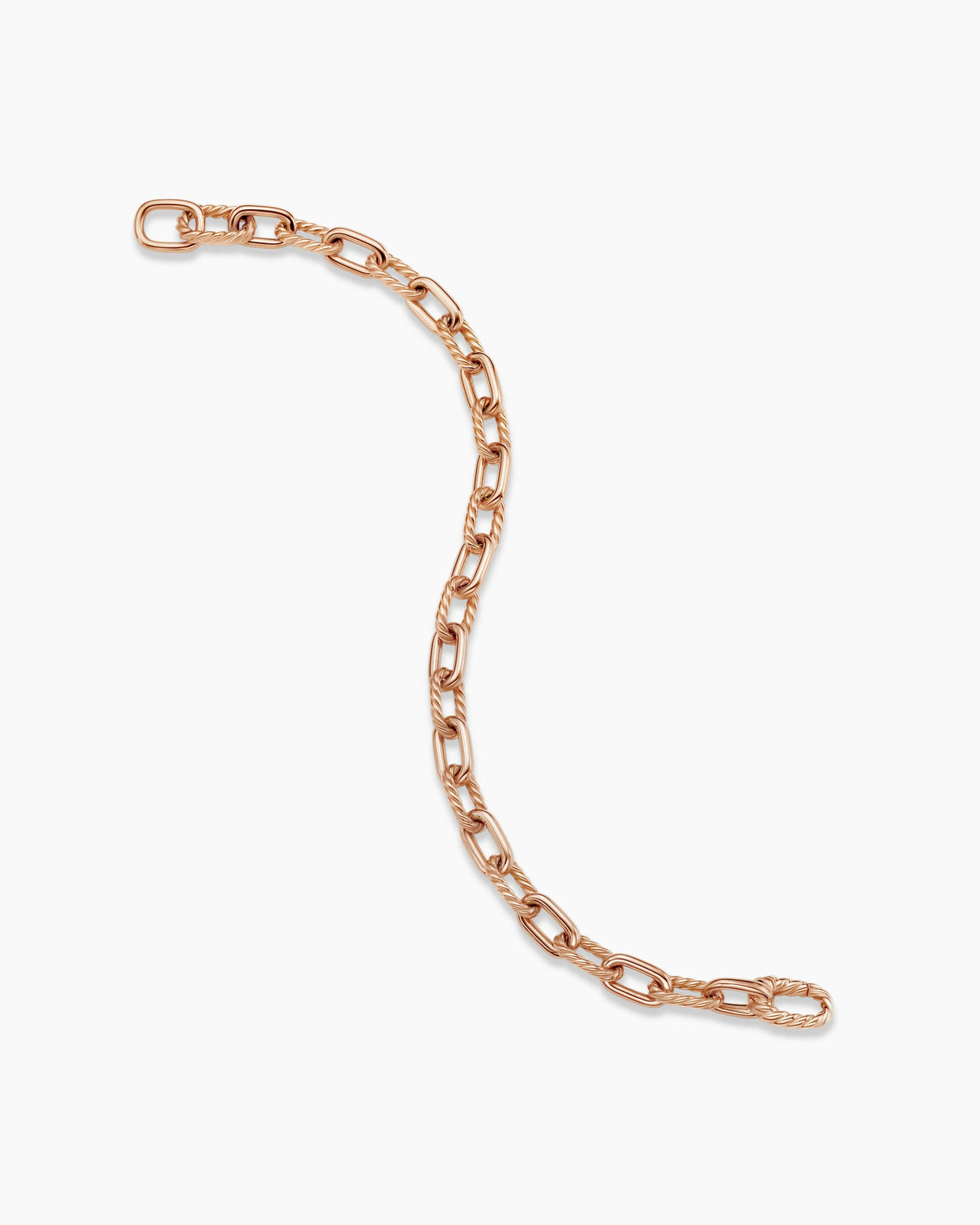David Yurman DY Madison® Chain Bracelet in 18K Rose Gold, 6mm David Yurman Women’s