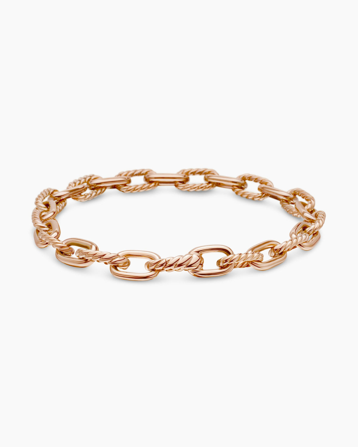 David Yurman DY Madison® Chain Bracelet in 18K Rose Gold, 6mm David Yurman Women’s