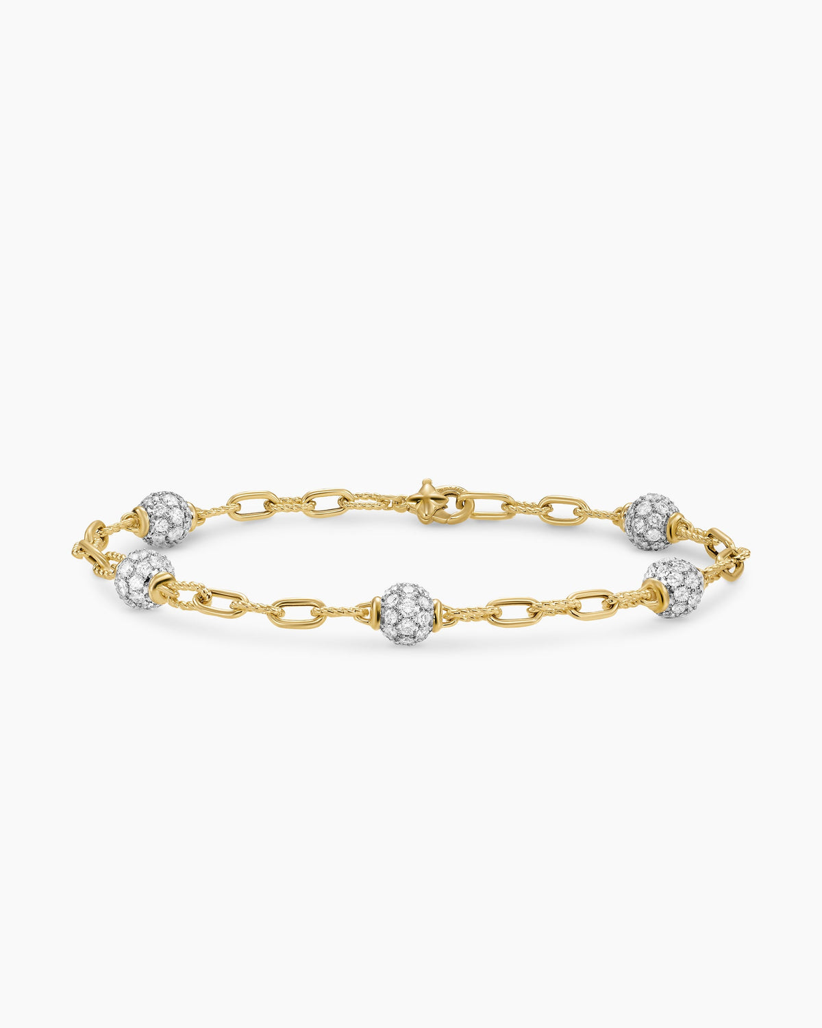 David Yurman DY Madison Pavé Bead Chain Bracelet David Yurman Women’s