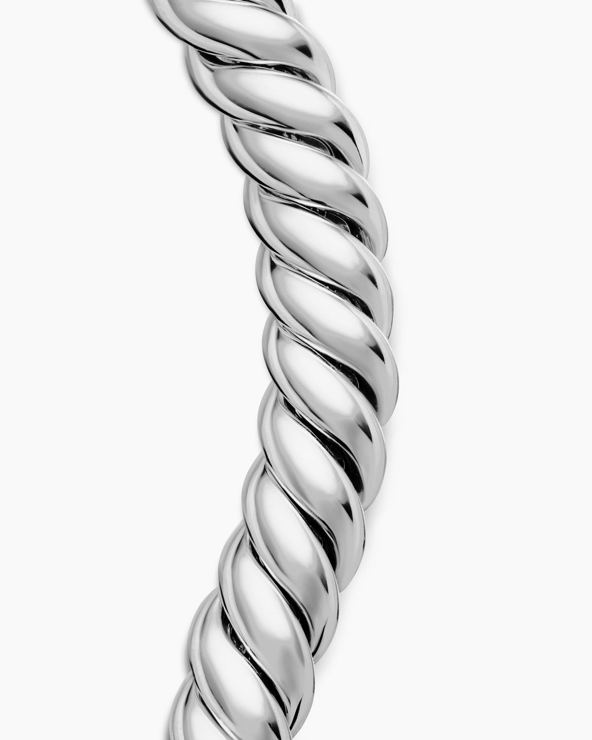 David Yurman Sculpted Cable Triple Wrap Bracelet in Sterling Silver, 8.5mm David Yurman Women’s