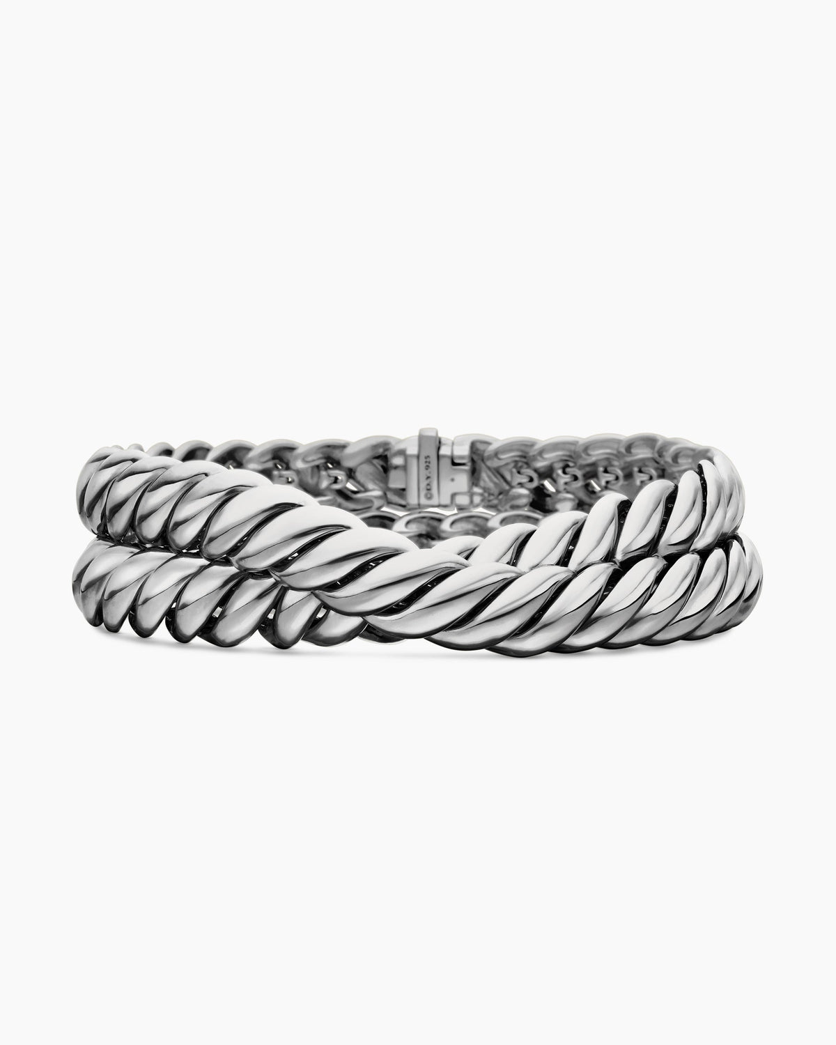 David Yurman Sculpted Cable Double Wrap Bracelet David Yurman Women’s