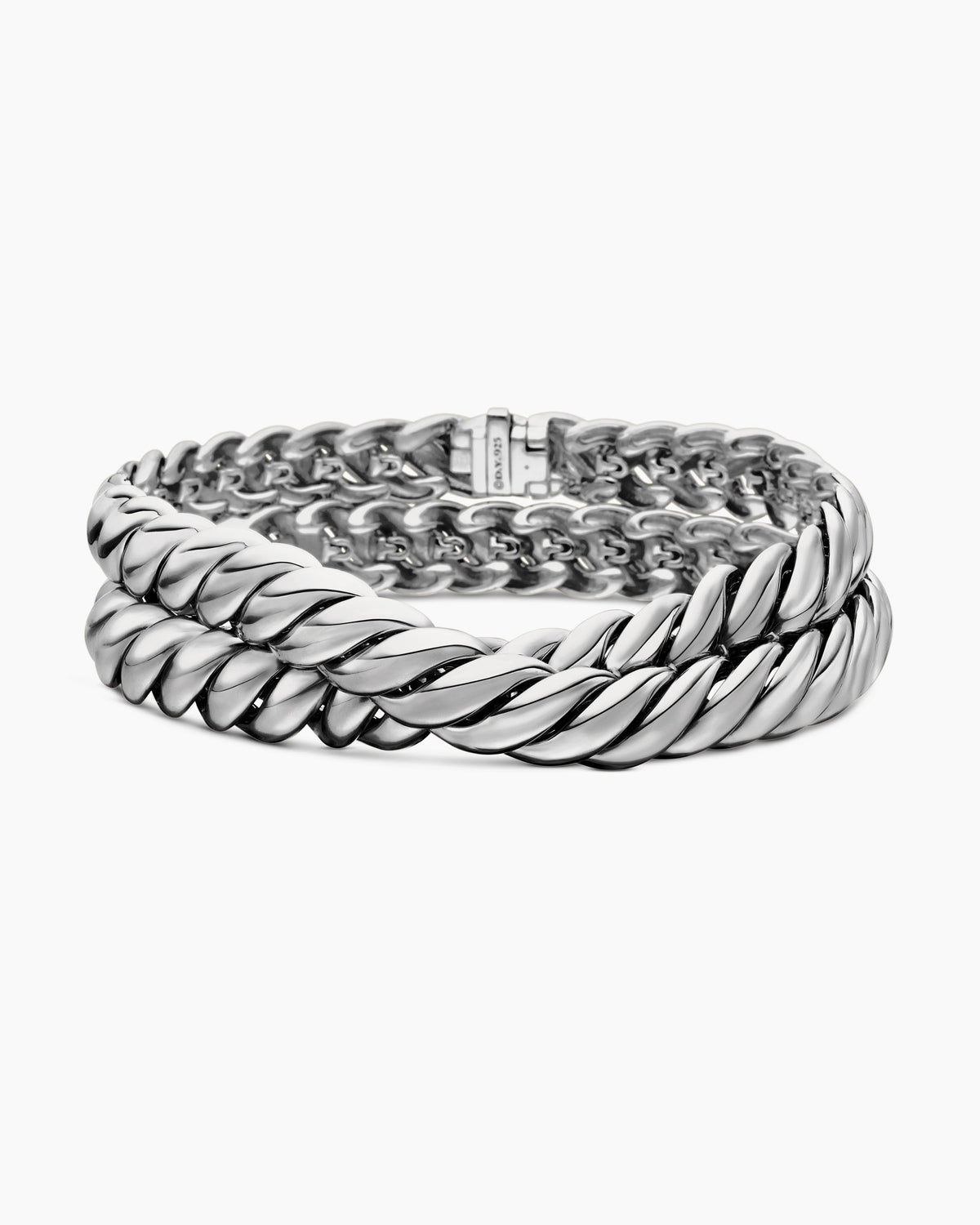 David Yurman Sculpted Cable Double Wrap Bracelet David Yurman Women’s