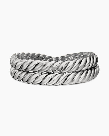 David Yurman Sculpted Cable Double Wrap Bracelet David Yurman Women’s