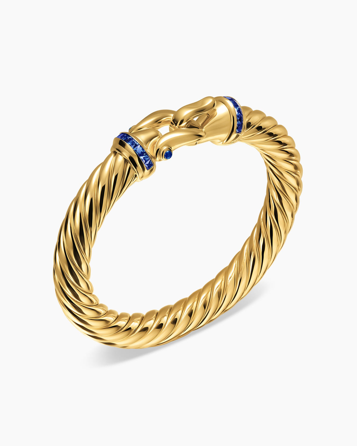 David Yurman Cablespira Flex Buckle Bracelet in 18K Yellow Gold, 9mm David Yurman Women’s