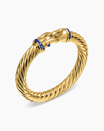 David Yurman Cablespira Flex Buckle Bracelet in 18K Yellow Gold, 9mm David Yurman Women’s