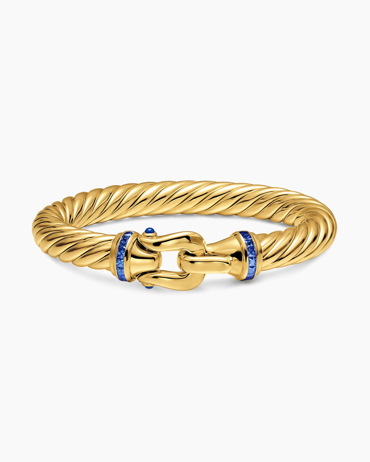 David Yurman Cablespira Flex Buckle Bracelet in 18K Yellow Gold, 9mm David Yurman Women’s