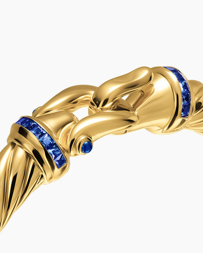 David Yurman Cablespira Flex Buckle Bracelet in 18K Yellow Gold, 9mm David Yurman Women’s