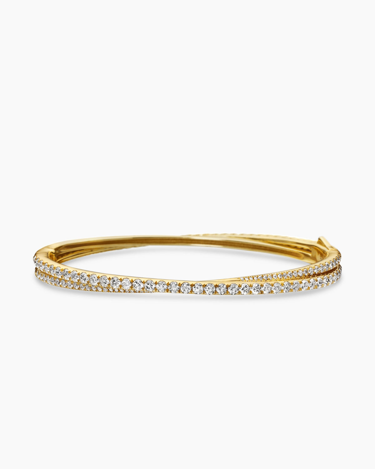 David Yurman Pavé Crossover Two Row Bracelet David Yurman Women’s