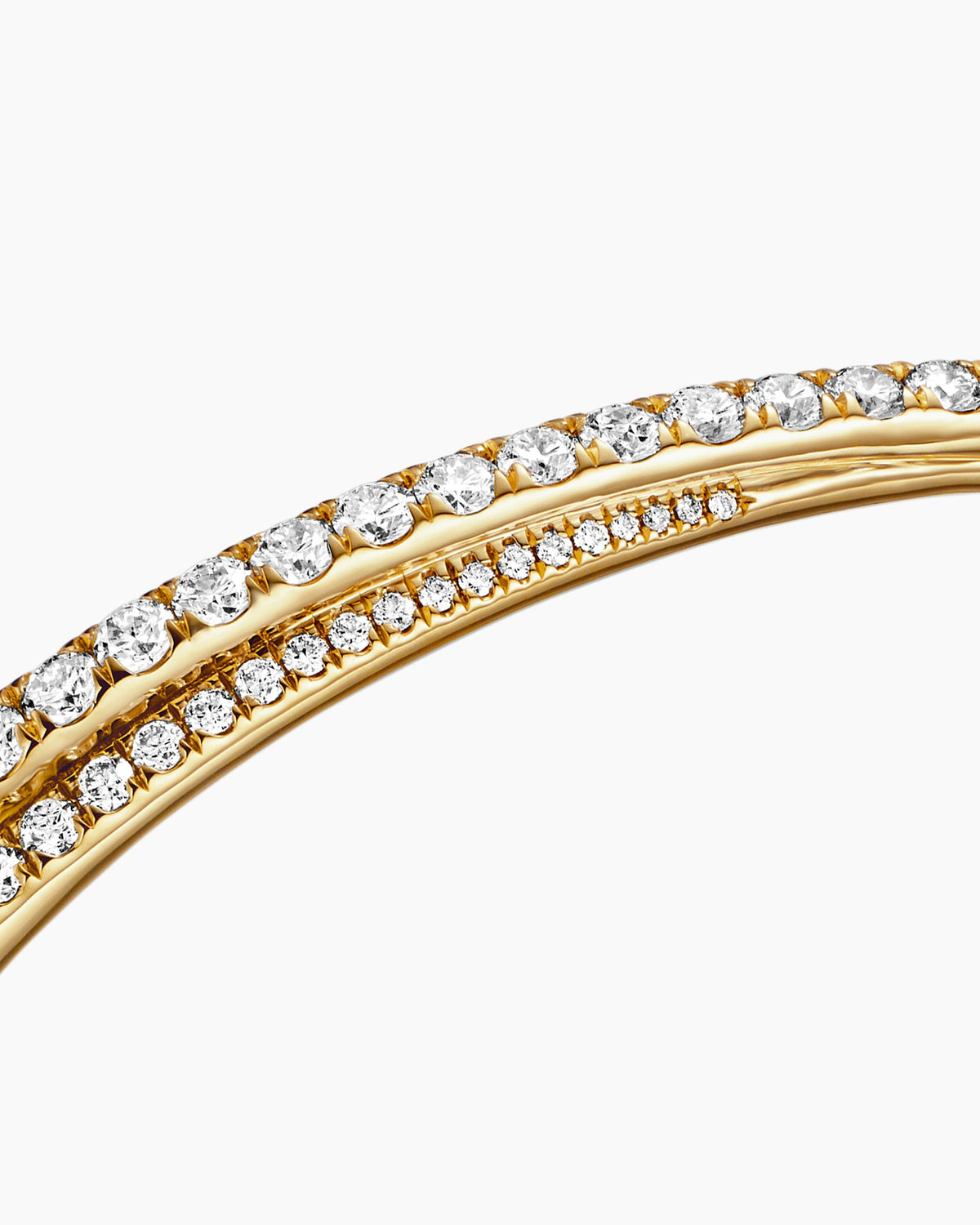 David Yurman Pavé Crossover Two Row Bracelet David Yurman Women’s