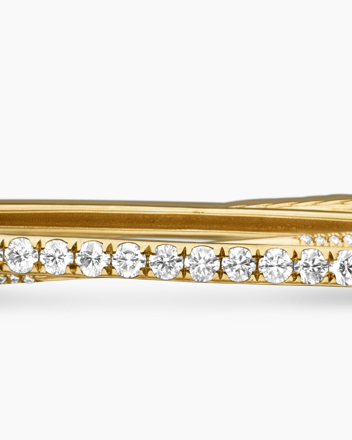 David Yurman Pavé Crossover Two Row Bracelet David Yurman Women’s