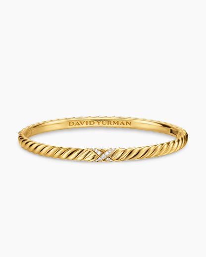 David Yurman Sculpted Cable X Bracelet David Yurman Women’s