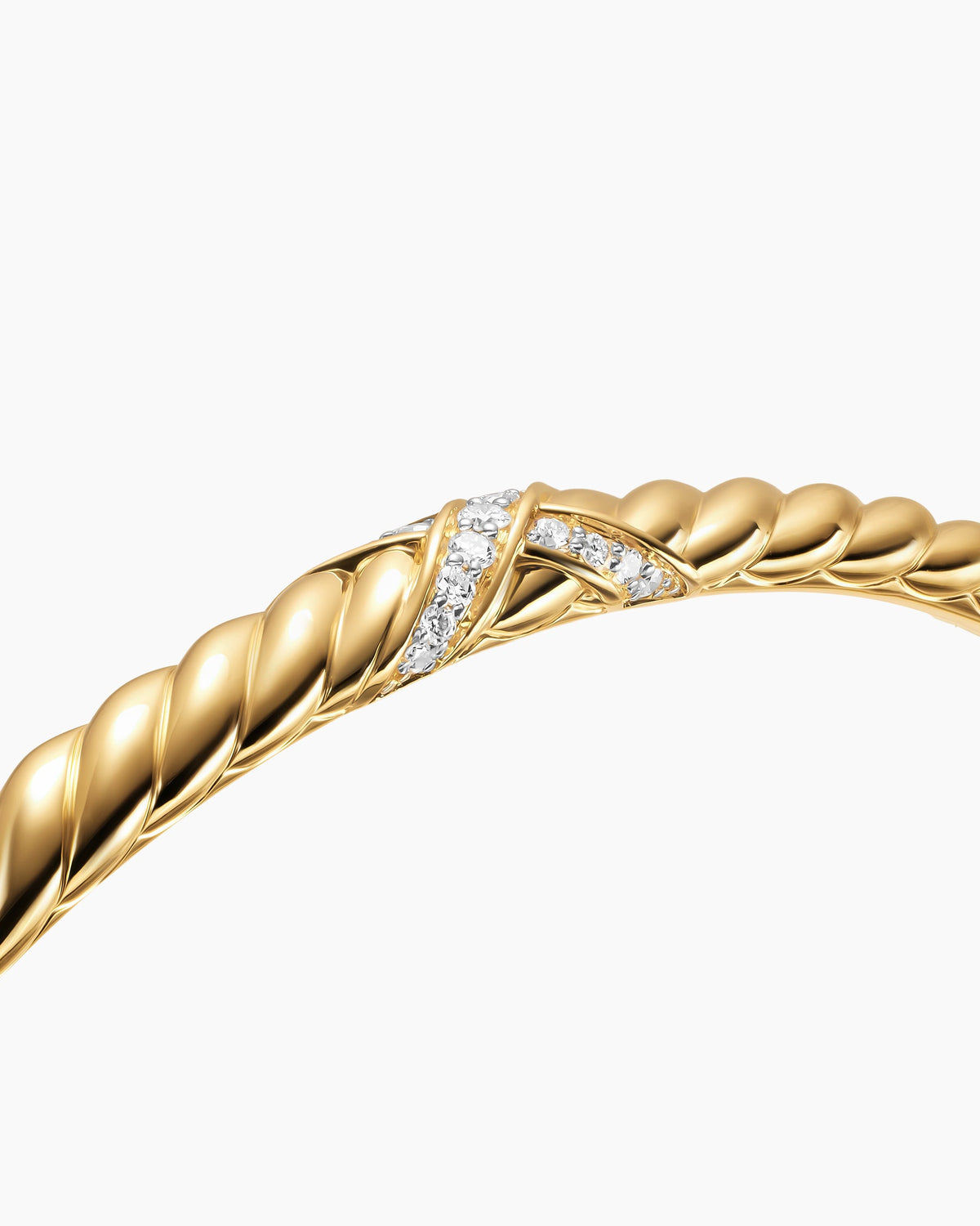 David Yurman Sculpted Cable X Bracelet David Yurman Women’s