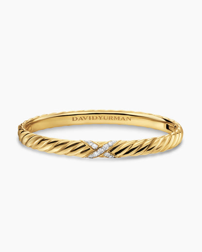 David Yurman Sculpted Cable X Center Station Bracelet David Yurman Women’s