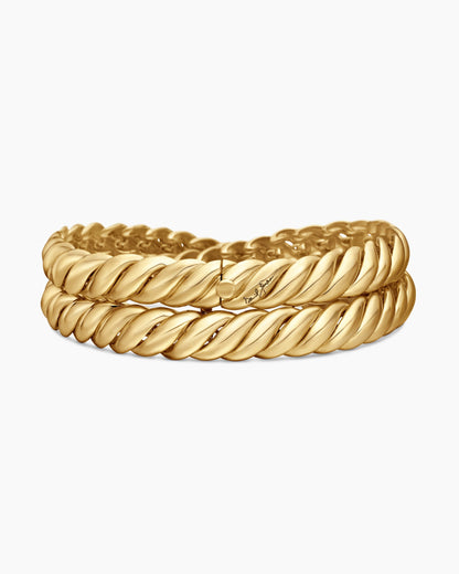 David Yurman Sculpted Cable Double Wrap Bracelet David Yurman Women’s