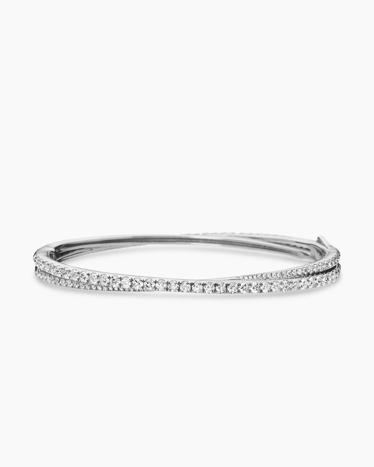David Yurman Pavé Crossover Two Row Bracelet David Yurman Women’s