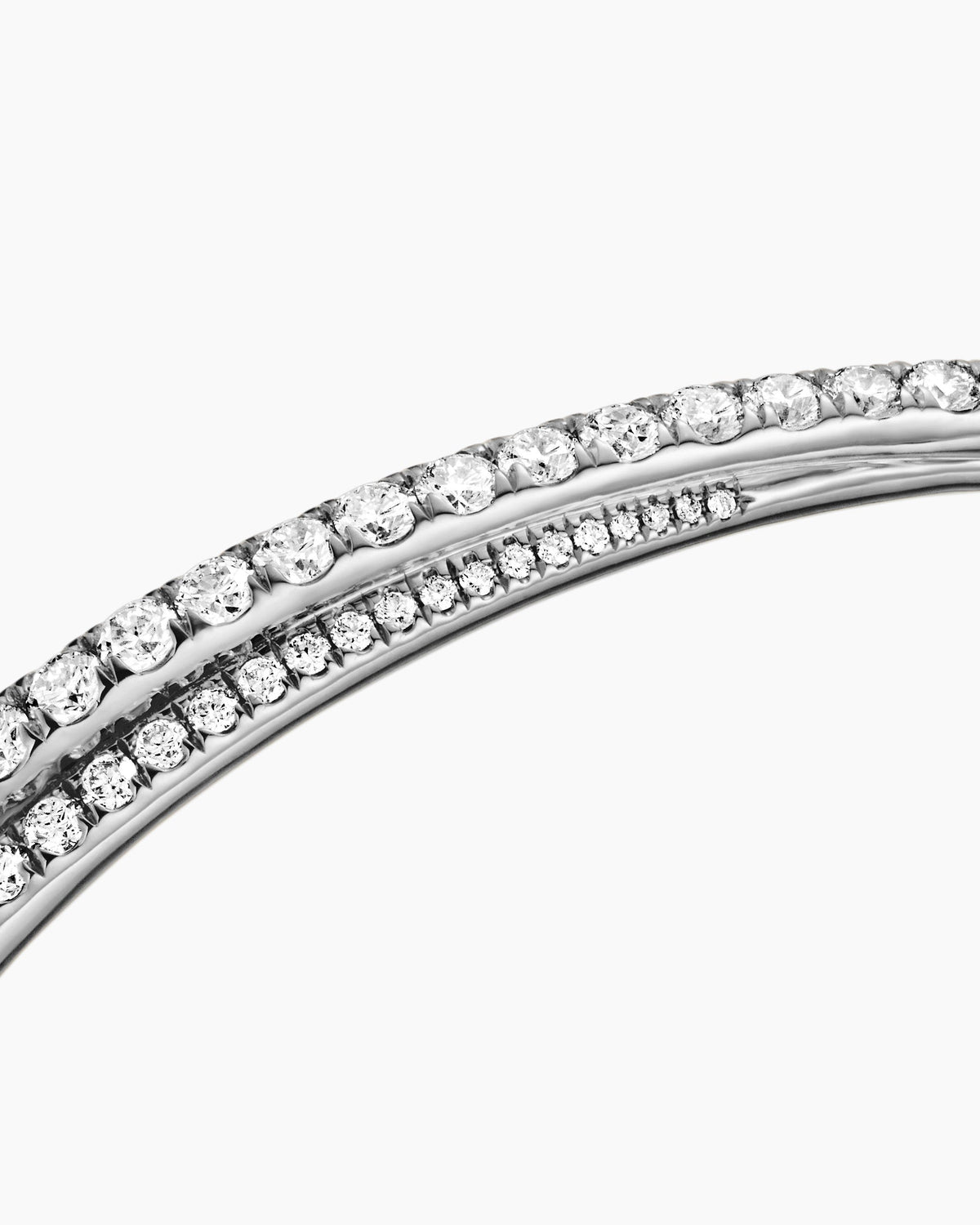 David Yurman Pavé Crossover Two Row Bracelet David Yurman Women’s