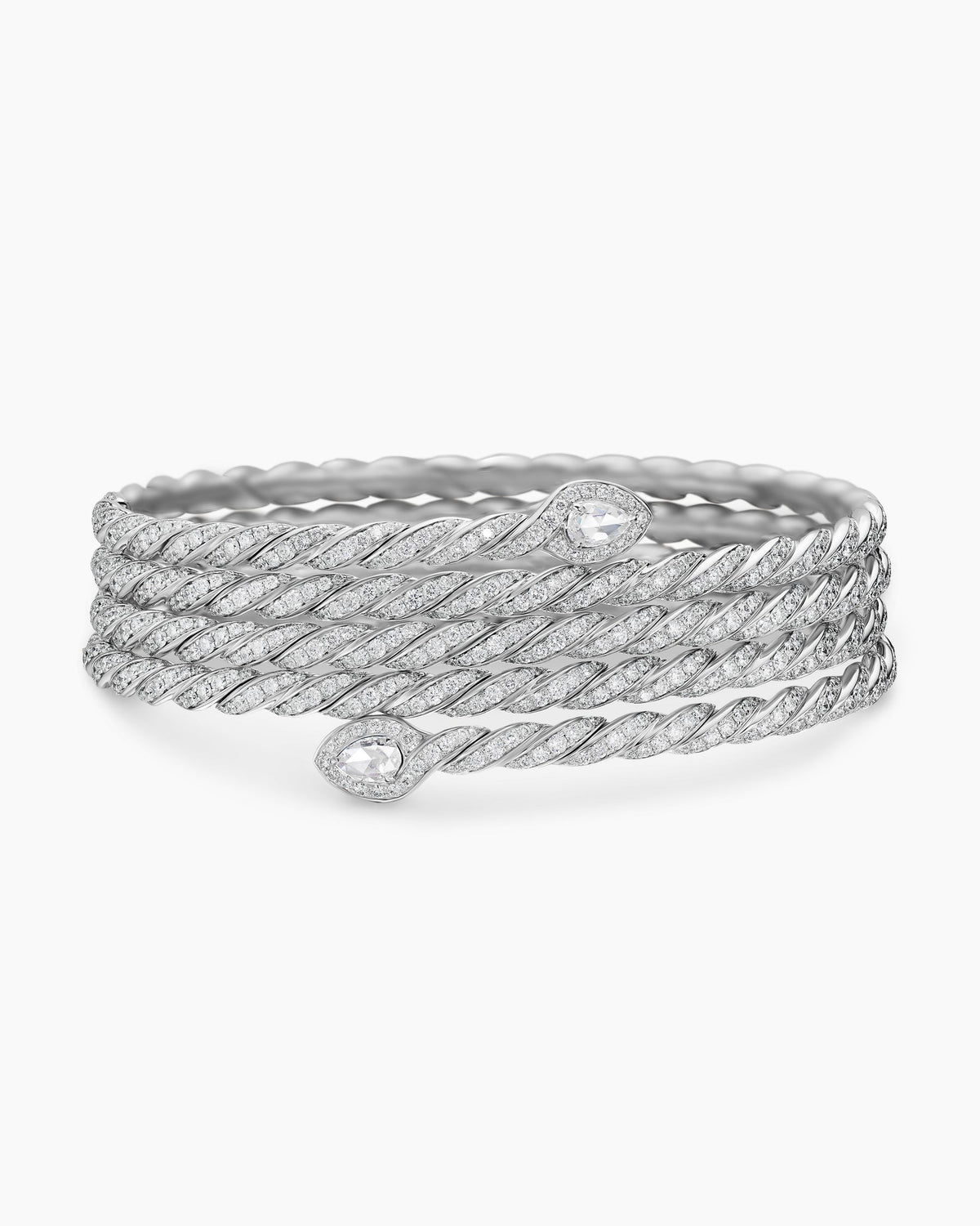 David Yurman Sculpted Cable Flex Five Row Coil Bracelet David Yurman Women’s
