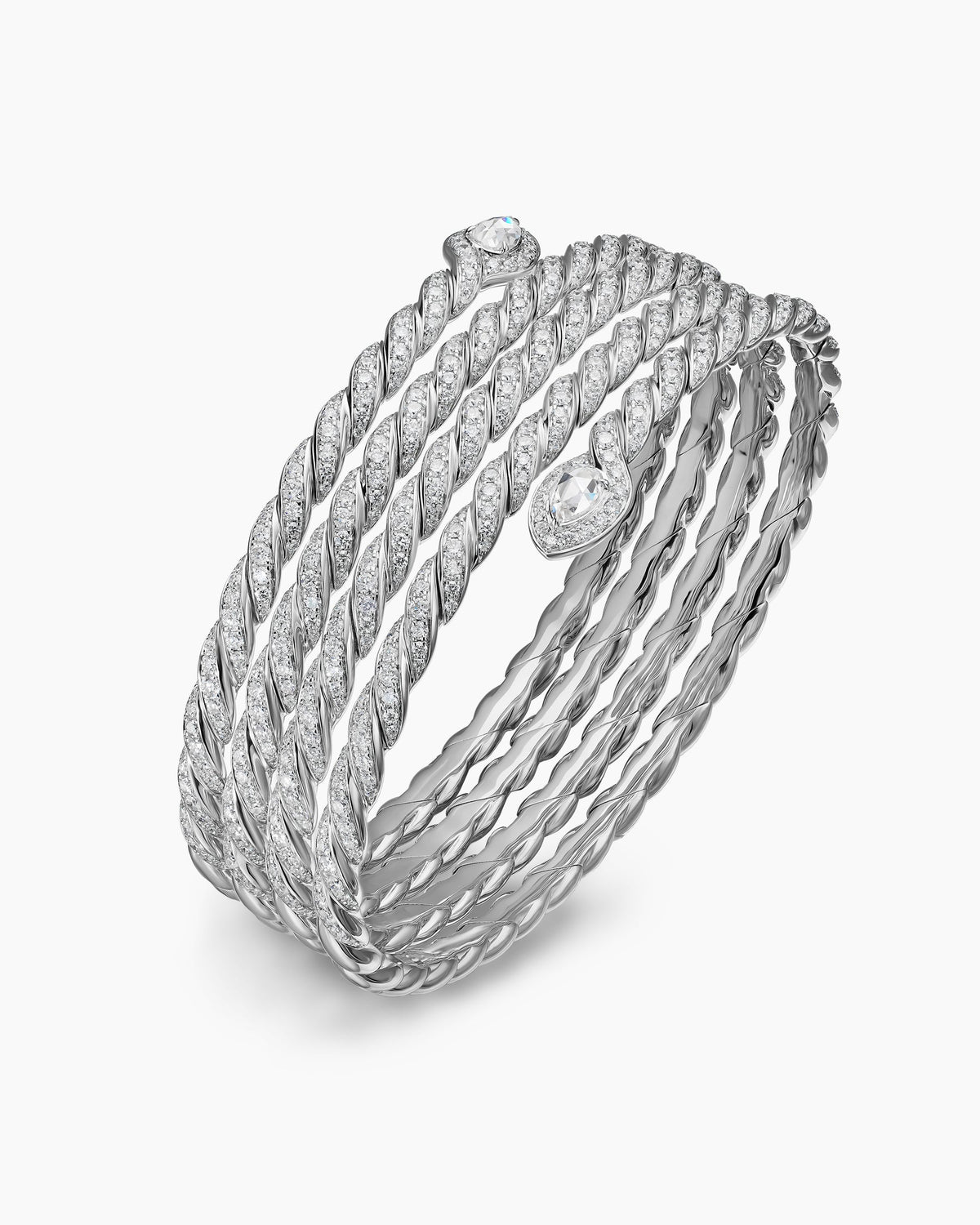 David Yurman Sculpted Cable Flex Five Row Coil Bracelet David Yurman Women’s