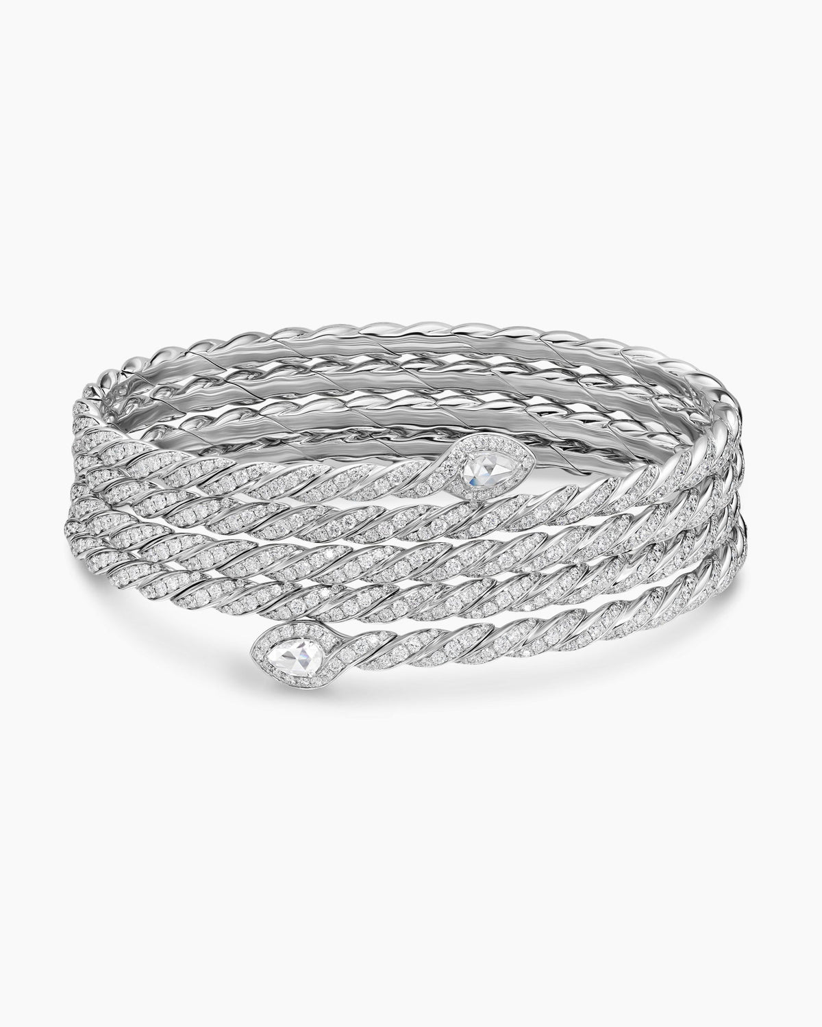 David Yurman Sculpted Cable Flex Five Row Coil Bracelet David Yurman Women’s