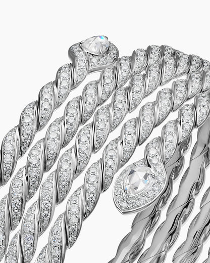 David Yurman Sculpted Cable Flex Five Row Coil Bracelet David Yurman Women’s