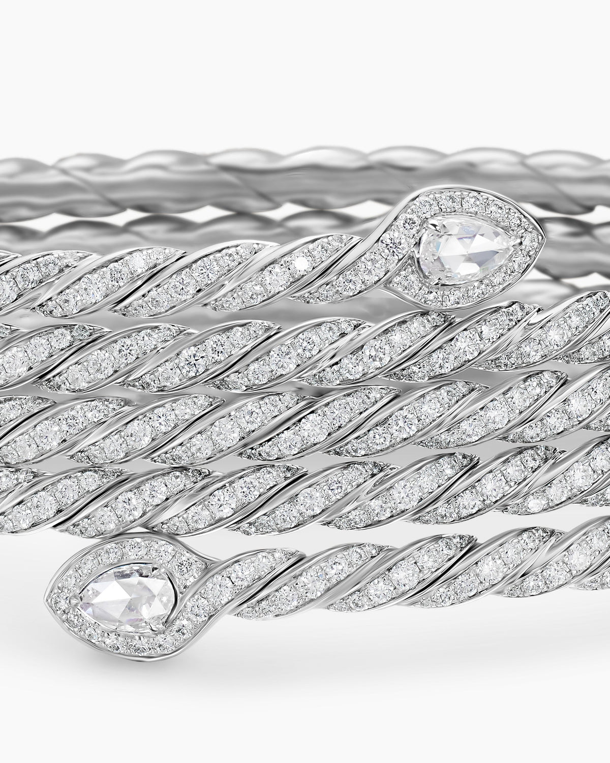 David Yurman Sculpted Cable Flex Five Row Coil Bracelet David Yurman Women’s