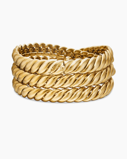 David Yurman Sculpted Cable Triple Wrap Bracelet David Yurman Women’s