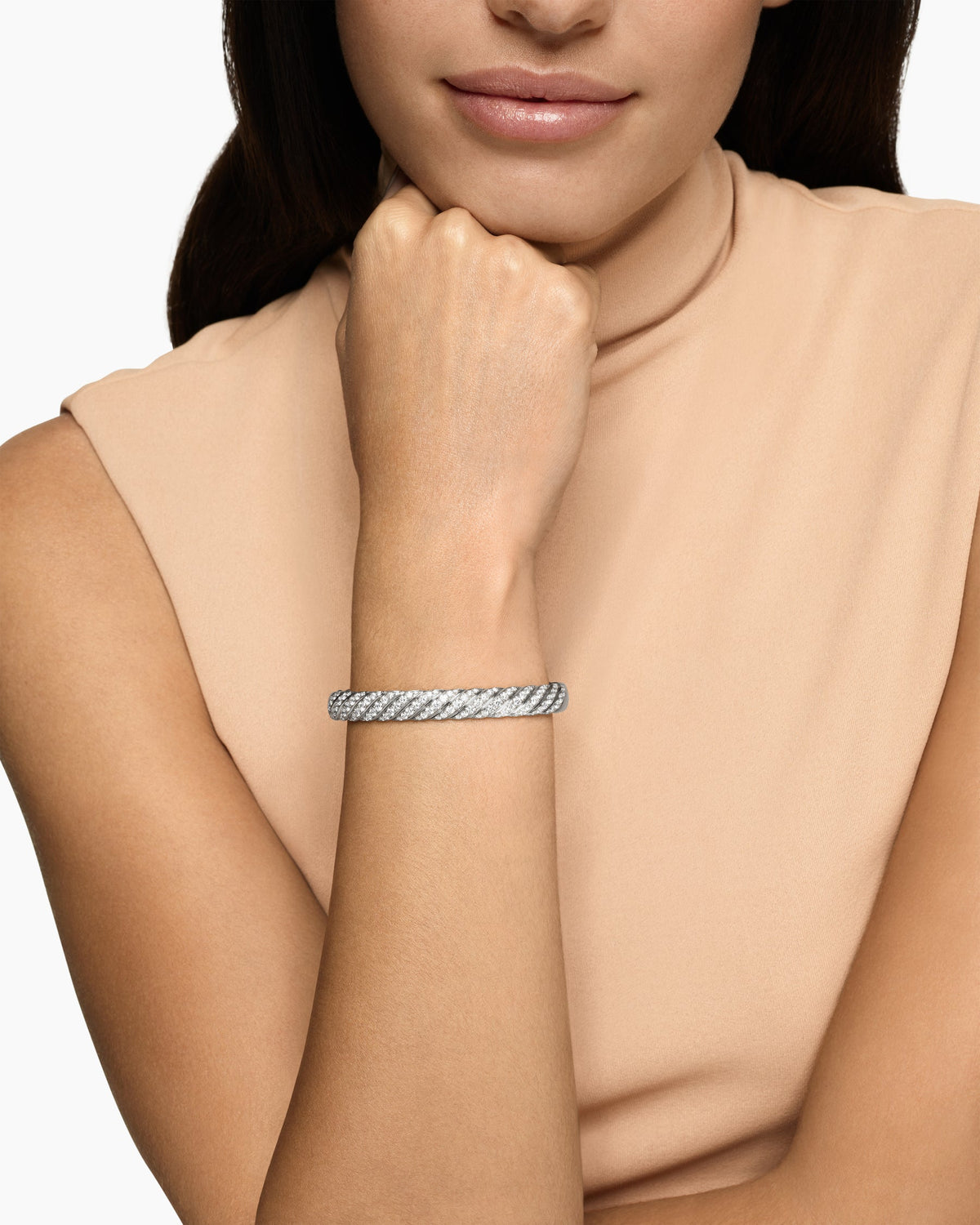 David Yurman Sculpted Cable Bangle Bracelet David Yurman Women’s