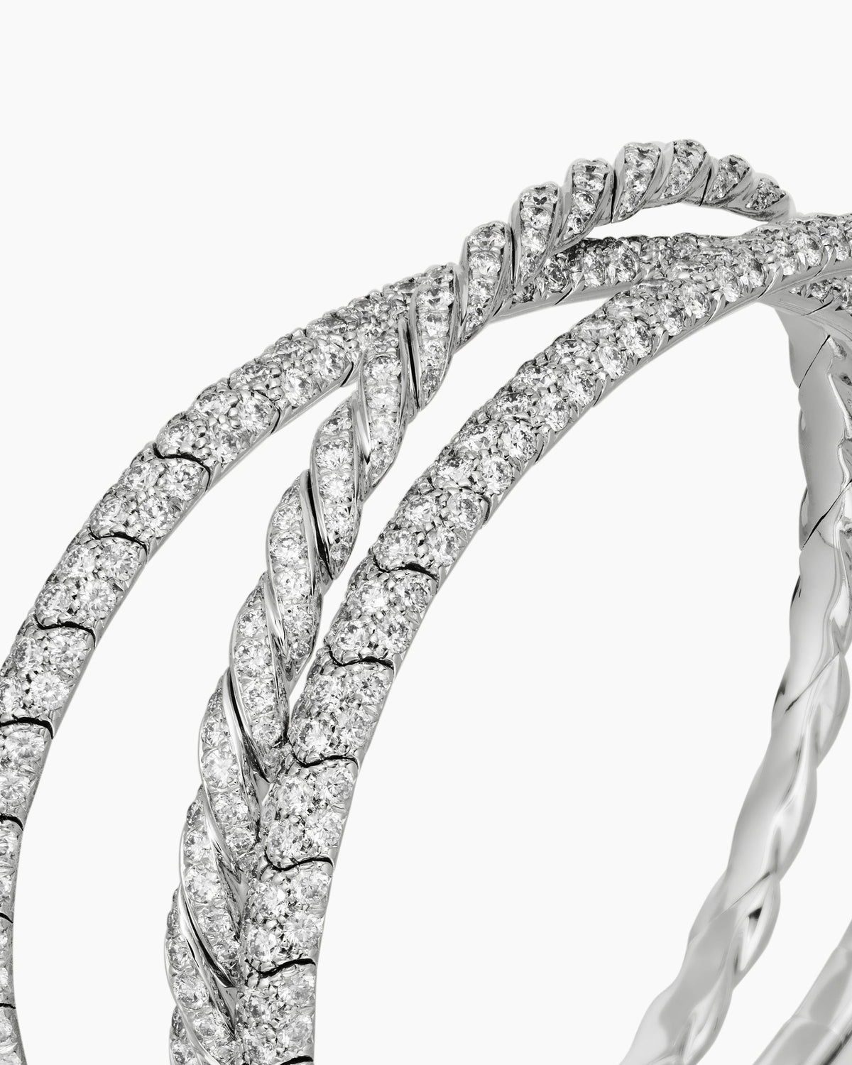 David Yurman Sculpted Cable Flex Three Row Bracelet David Yurman Women’s