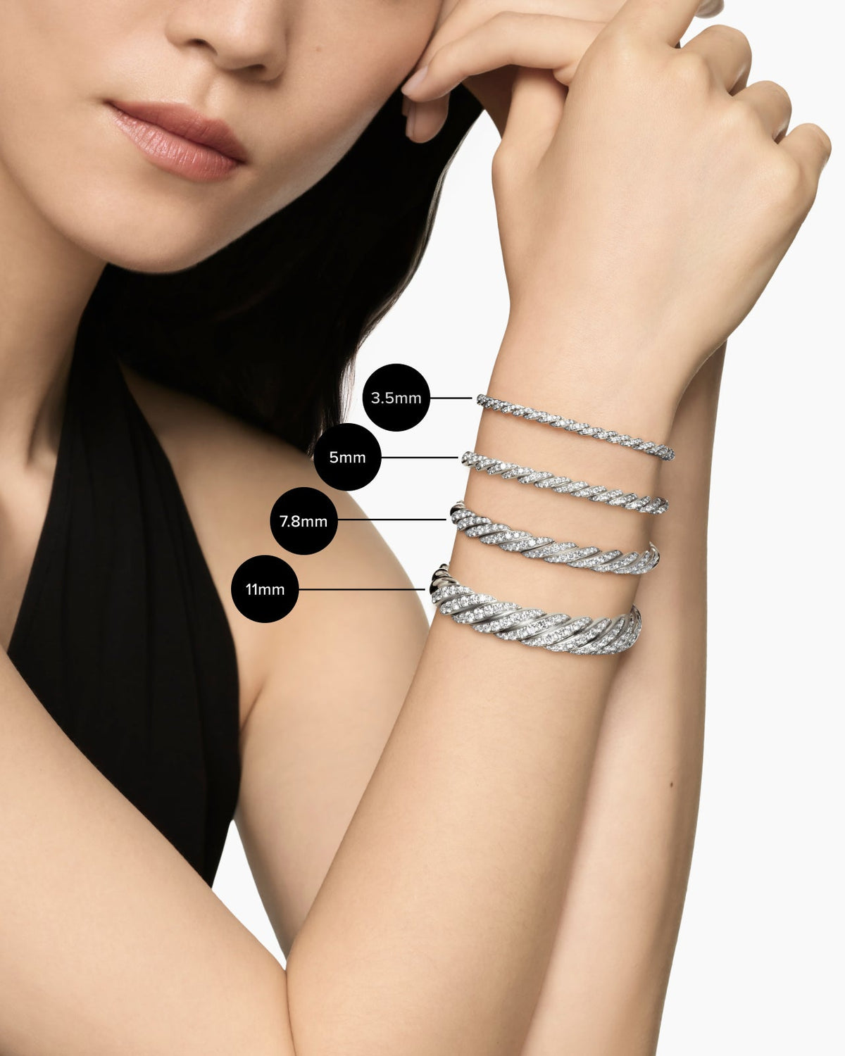David Yurman Sculpted Cable Flex Bracelet David Yurman Women’s