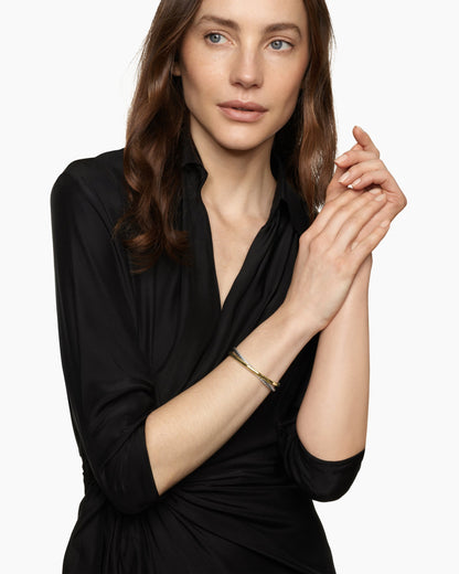David Yurman Crossover Two Row Cuff Bracelet David Yurman Women’s