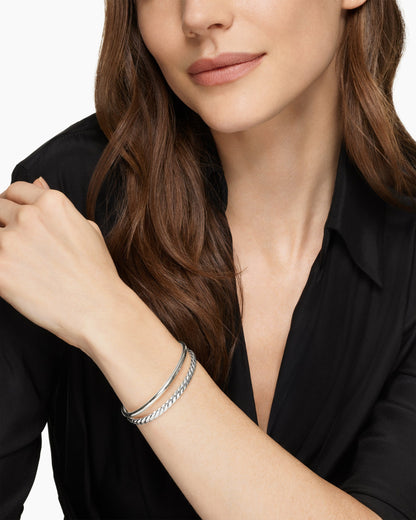 David Yurman DY Mercer Two Row Cuff Bracelet David Yurman Women’s