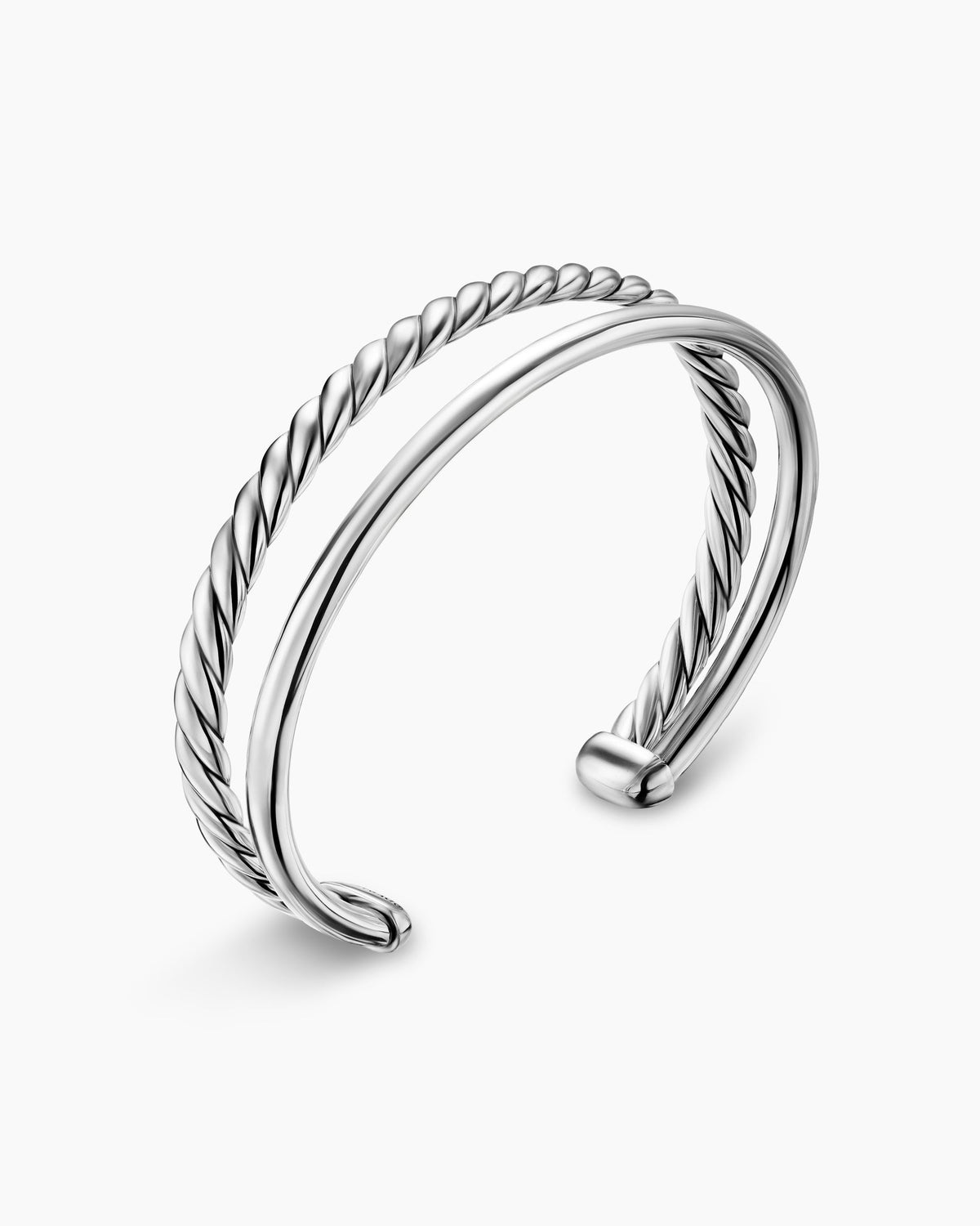 David Yurman DY Mercer Two Row Cuff Bracelet David Yurman Women’s