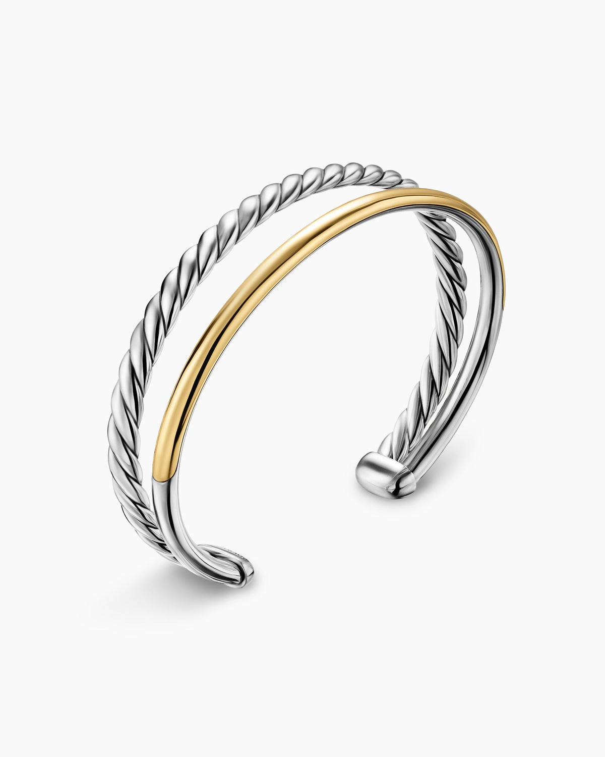 David Yurman DY Mercer Two Row Cuff Bracelet David Yurman Women’s